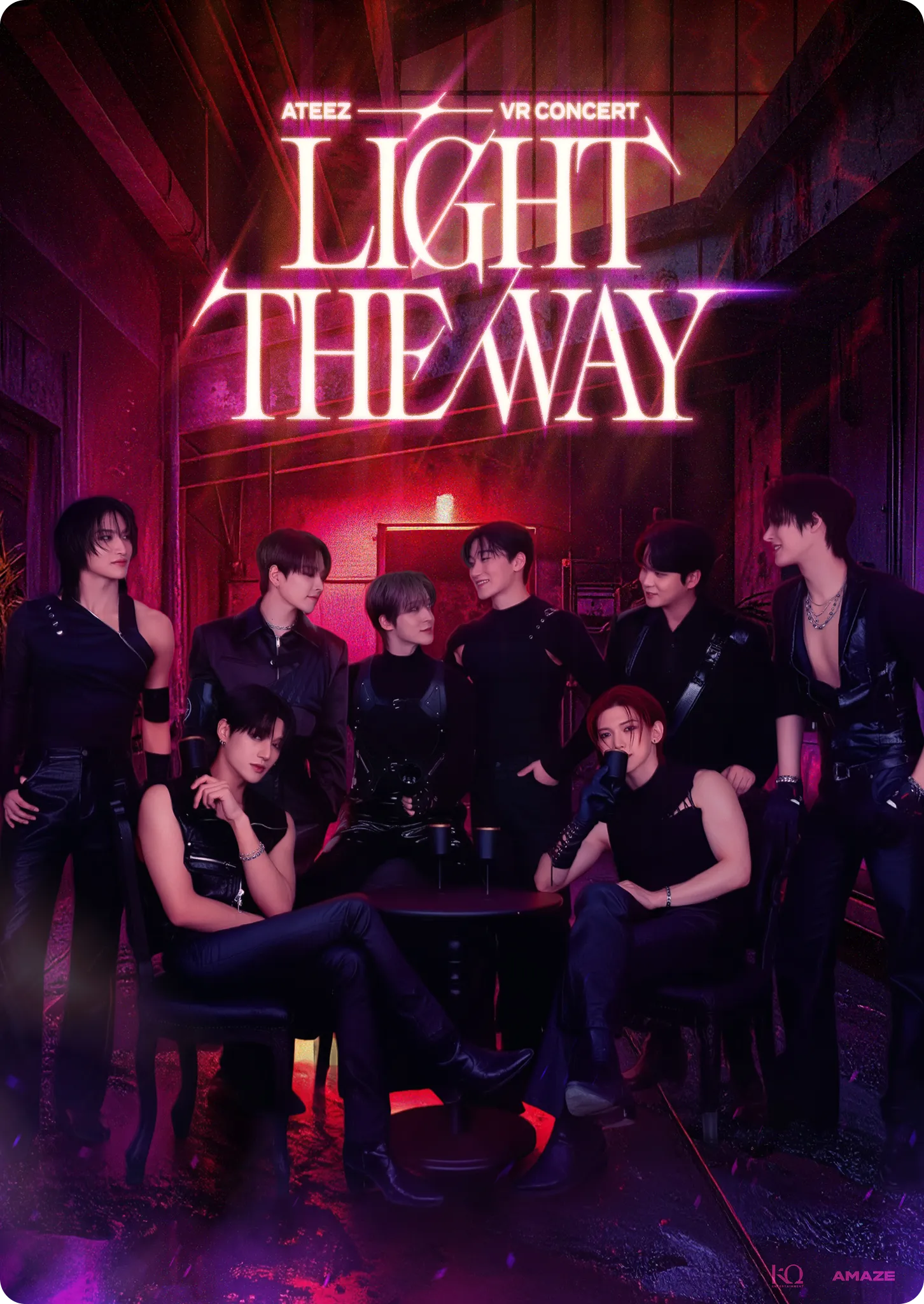 ATEEZ VR CONCERT ミンギ ホログラム 第2弾 ATEEZ VR CONCERT : LIGHT THE WAY | AMAZE VR Concerts