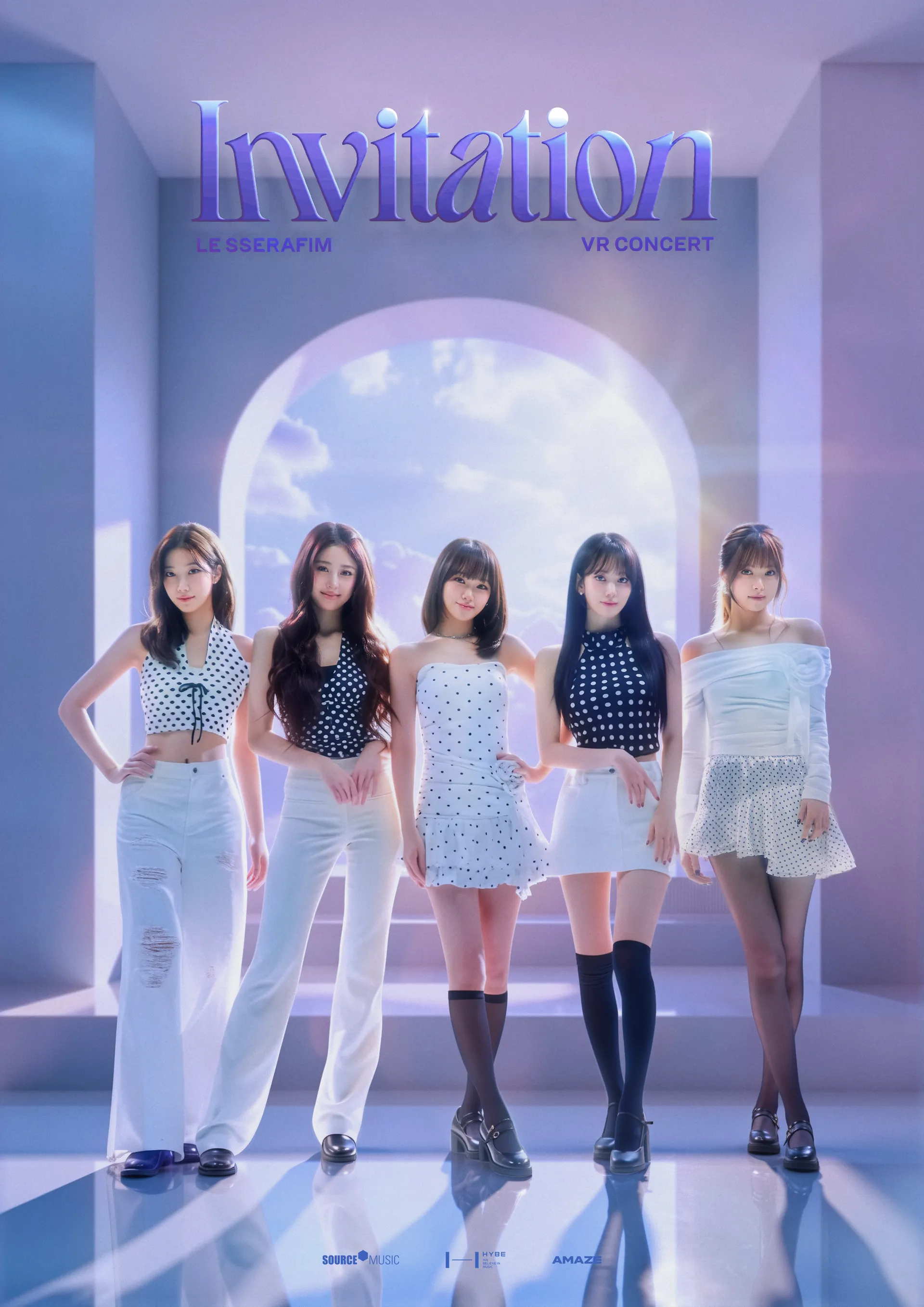 LE SSERAFIM VRコンサート Invitation サクラ　スペシャル LE SSERAFIM VR CONCERT : INVITATION | AMAZE VR Concerts